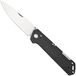 Böker Kihon Bifold 42a 110313, Stonewashed CPM MagnaCut, Black Stainless Steel couteau pliant, design Lucas Burnley