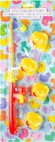 Duckiez Hengelspel/eendjes vangen - Rood - Kermis spel - Voor kinderen - Bad eendjes - Bad speelgoed