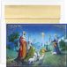 Masterpiece Studios Holiday Brights Collection 16-Count Boxed Religieuze Kerstkaarten met Enveloppen, 19,8 cm x 14,2 cm, herders horloge (911100)