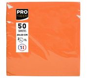 PRONAPPE SV622012I papieren servetten Papier Oranje 50 stuk(s)