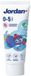 Jordan Kids - Tandpasta 0/5 jaar - Milde Fruitsmaak - 3x50ml - Voordeelverpakking