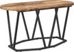 vidaXL Salontafel, antiek hout, 80 x 40 x 40,5 cm