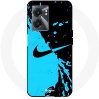 Nike Etui Realme V23 Maniacase Zwart en Blauw