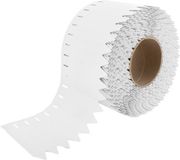 CombiCraft PVC steeketiketten op rol 25x120mm wit - per 2000 etiketten
