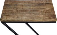 Bijzettafel Java Mangolia - Hout/Zwart - Design