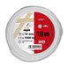 Chapuis FDB1010 polypropyleen touw, gevlochten, scheurvastheid 1 T, diameter 10 mm, lengte 10 m, wit