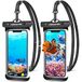 UNBREAKcable Zeta Series PVC Waterproof Case - Black - 2-Pack