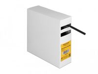 Delock 19964 Krimpkous Zwart 4 mm Krimpverhouding:3:1 1 stuk(s)