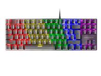 Mars Gaming MK80 Zwart, US Taal, Mechanisch Gaming Toetsenbord TKL FRGB, Antighosting, Switch Mechanische Blaw
