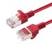 Microconnect V-FTP6A01R-SLIM Câble réseau rouge 1 m Cat6a U/FTP (STP)