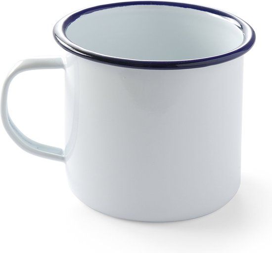 Hendi Mok - 520 ml - Ø 10 cm - Wit - Aardewerk