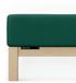 schlafgut Frottex Hoeslaken L - 140x200 - 160x200 690 Green Deep