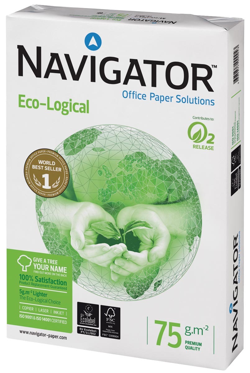 Navigator printpapier Eco-Logical ft 21 x 29 7 cm A4