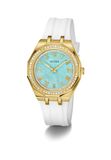 Guess Desire GW0872L1 Horloge - Siliconen - Wit - Ø 36 mm