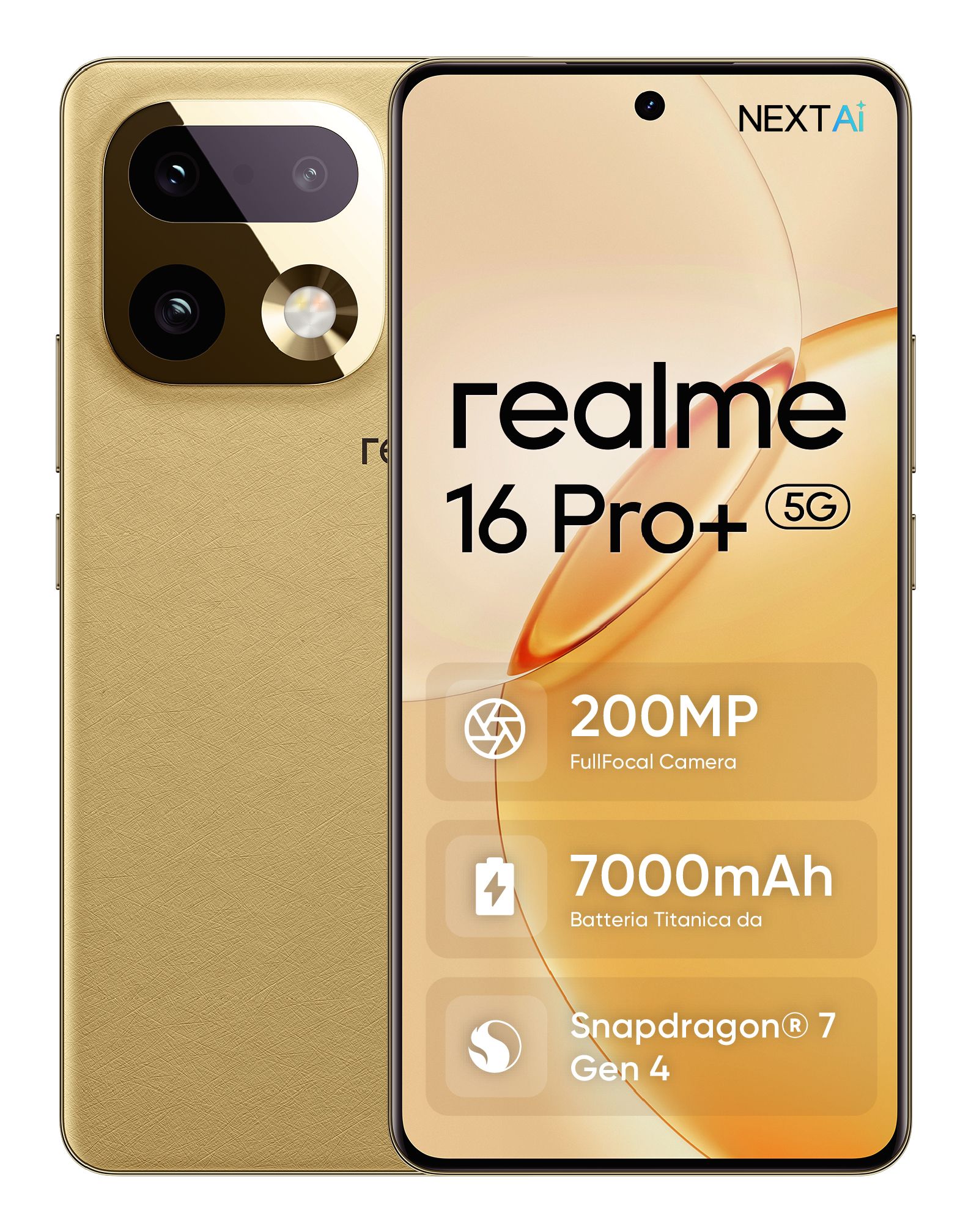 realme 16 Pro+ 5G 512GB Goud