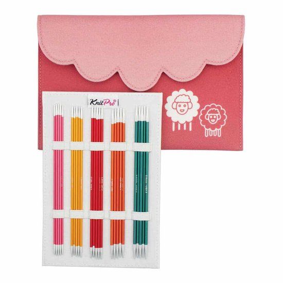 KnitPro Zing sokkennaaldenset 15cm 2.00 - 4.00 mm Deluxe