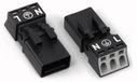 Wago 890-213 connecteur de câble Noir