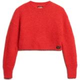 Superdry Vintage Korte Gebreide Trui met Textuur Dames