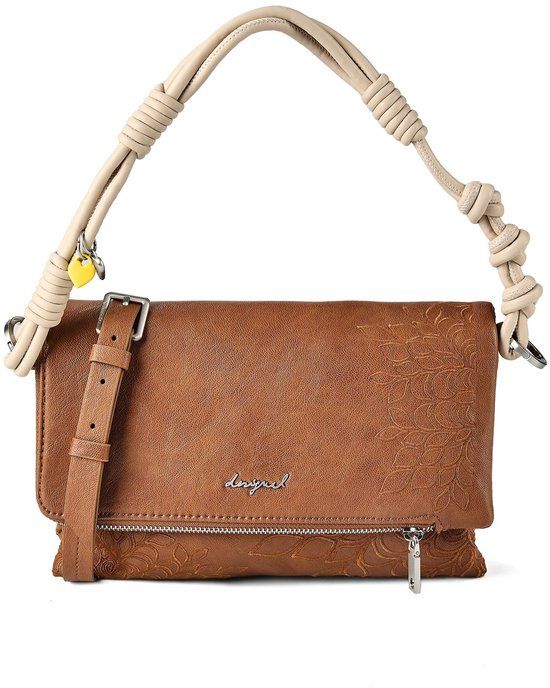 Desigual Schoudertas Sierra Murano Camel Bruine
