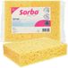 Sorbo Viscose Spons Large - 2 Stuks - Extra Absorberende Schoonmaakspons voor Keuken en Badkamer