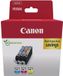 Canon CLI-521 cartouches d'encre, multipack, cyan, magenta, jaune, original, 9 ml par cartouche