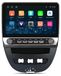 Awesafe Peugeot Autoradio de 10,1 pouces pour Peugeot 107, Citroën C1, Toyota Aygo (2005-2014), avec double bouton rotatif, CarPlay et Android Auto sans fil, Bluetooth, système Linux