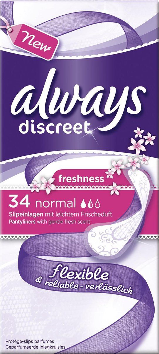 Always Inlegkruisjes DailyFresh Normal 34 stuks