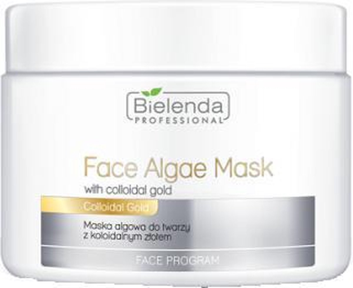 Bielenda - Face Algae Mask With Colloidal Gold Face Mask From Colloidal Gold 190G