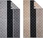 JOOP! Serviette Cornflower Stripes Grafiet Coton 80x150 cm