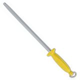 Arcos Serie Slijpen Staal - Slijpen Staal - Verchroomd Koolstofstaal 300 mm - Gele Kleur Polypropyleen Handvat
