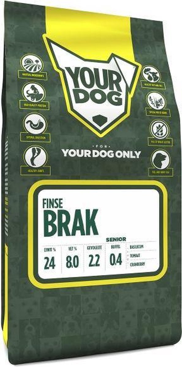 Yourdog Senior 3 kg finse brak hondenvoer