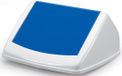 Durable Durabin Fliplid 40 liter, blauw