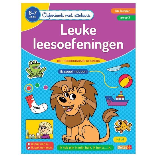 Deltas Oefenboek - Leuke leesoefeningen 6-7 jaar