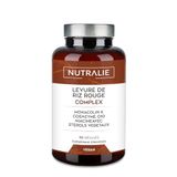 Nutralie Rode Rijstgist Complex 2,9mg Monacolin K Q10 Vitaminen C E | 90 Veganistische Rode Gistrijst Capsules