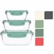 Excellent Houseware Boîte de conservation set 3 pièces – 400 ml, 800 ml et 1,4 litre