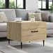 Maison Exclusive Table basse bois de chêne Sonoma, 49 x 50 x 40 cm, panneau de particules