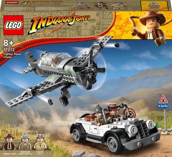 LEGO Indiana Jones Gevechtsvliegtuig Achtervolging - 77012 - Bouwset