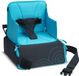 Bol Chaise haute et rehausseur pliable pour bébé, Bleu clair
