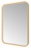 Hotbath &More Mirrors Soft Square LED Badkamerspiegel - Rechthoek - 80 x 60 cm - Geborsteld Koper Pvd