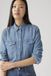 Levi's Iconic Western Linen+ Denim chemise - Femme - XS - Bleu / Play Break