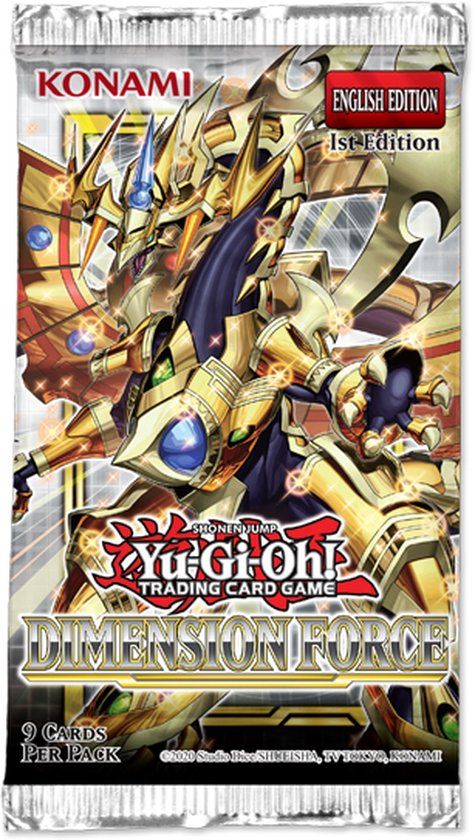 Yu-Gi-Oh! Dimension Force Booster Box - 24 Boosters - English