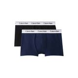 Calvin Klein boxershort - donkerblauw/zwart (set van 2)