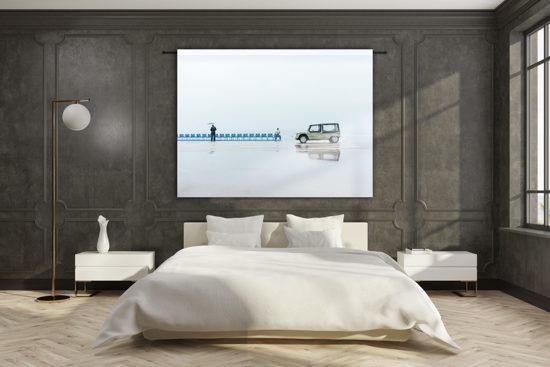 Urban Cotton Wandkleed Cannes - 190x145cm - L - Strand