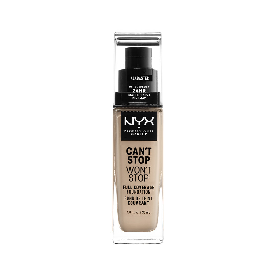 NYX Professional Makeup CANT STOP WONT STOP 24-HOUR FNDT - ALABASTER