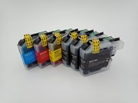 KATRIZ huismerk inkt voor Brother 3x LC223XL BK + LC223XL C+ LC223XL M+ LC223XL Y 6stuks