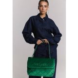 Alix the Label Velvet Schoudertas Groen