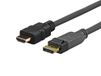 Vivolink PRODPHDMI1.5 DisplayPort naar HDMI Kabeladapter 1,5 m Zwart