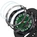 Merkloos Icecat Beschermhoes voor Smartwatch met Strass Bezel en Screen Protectors