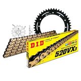 Kettingset DID Kettingset staal 520VX3 / 110 eindeloos voor Yamaha TT 600 cc bj. 1983-1992