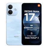 REDMI Note 17 Pro 5G, Smartphone 8+512GB, Sky Blue, 8340mAh Batterij | 50MP OIS-camera, 67W snelladen, Snapdragon® 6s Gen 4, 3500 nits Flagship High-Brightness Eye-Care Display, HyperAI